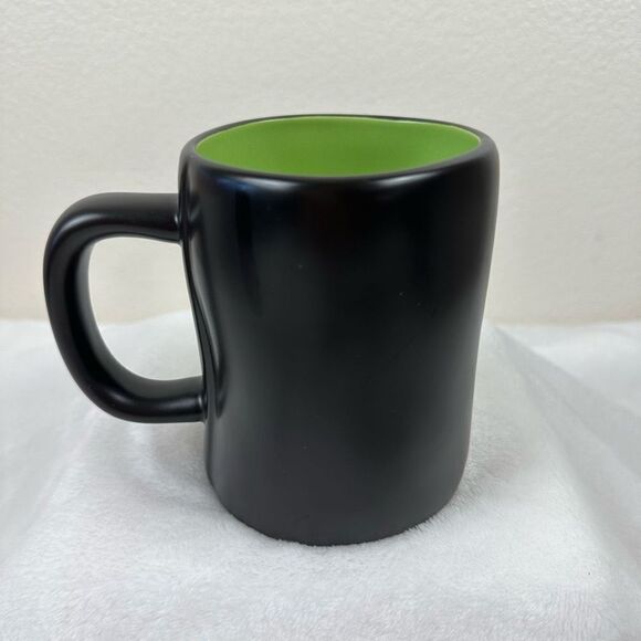 Rae Dunn MORE BOOS PLEASE Black and Green Halloween Mug - Picture 2 of 4